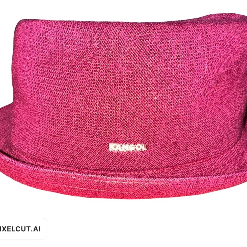 Burgundy Kangol Fedora
